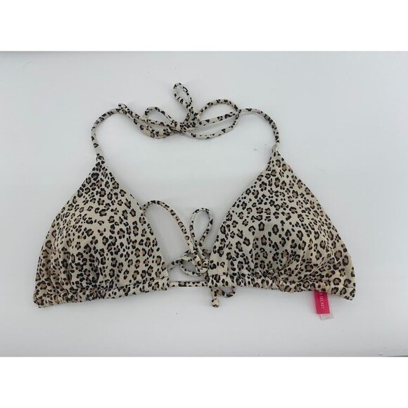 Victoria's Secret Other - Victoria Secret Animal Print Bikini Triangle Top Size Large